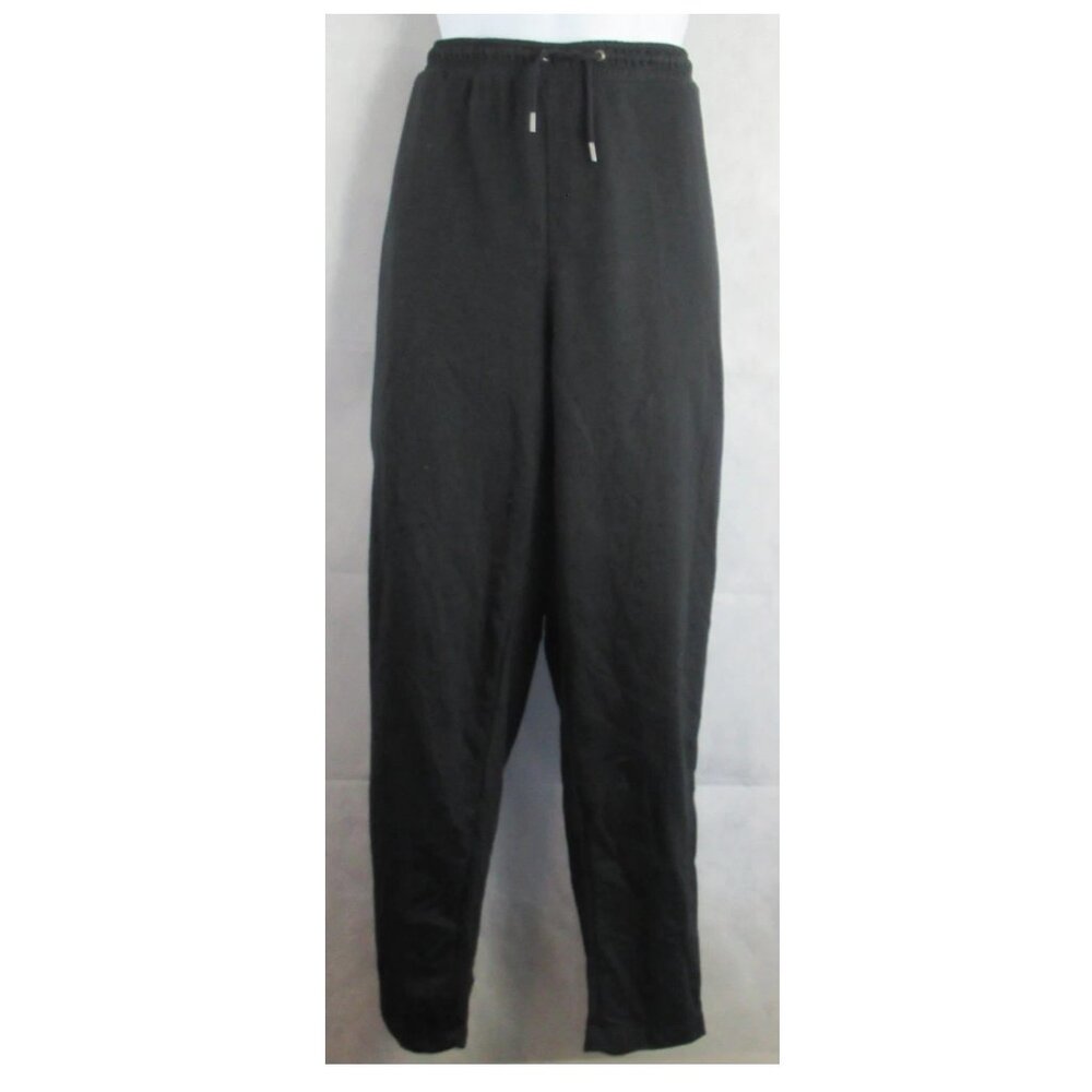 Alfani Men's Mendoza Jogger Pajama Pants Bottoms, Black, XXL